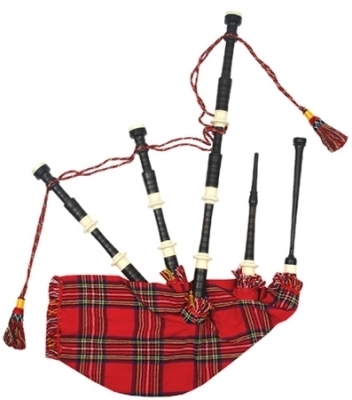 Blackwood Bagpipe Ivory Color Plastic Fitting