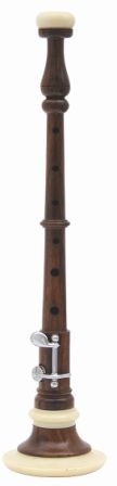 Bombard Chanter Brown Wood 1 Key with reed