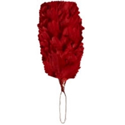 Red Feather Hackle Plum