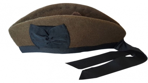 WW1 Glengarry Cap Khaki Wool