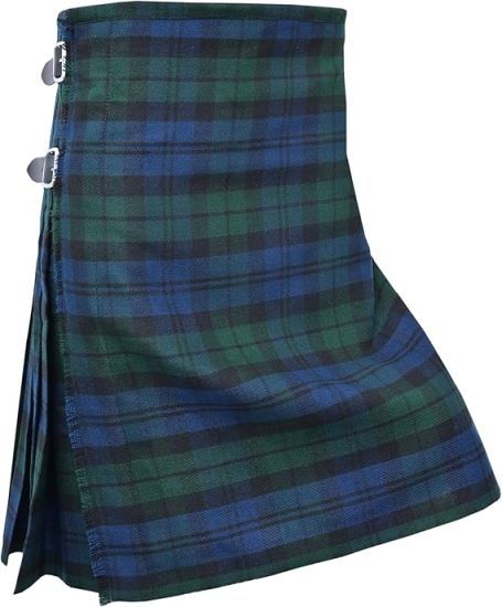 Kilt – Black Watch Tartan | Acrylic Blend | Traditional Sett
