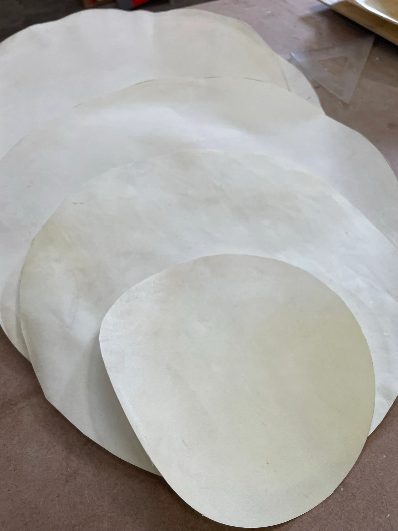 Vellum Drum Head: Superior Goatskin Semi Bleached White