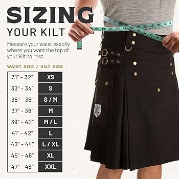 utility kilt belt embossed