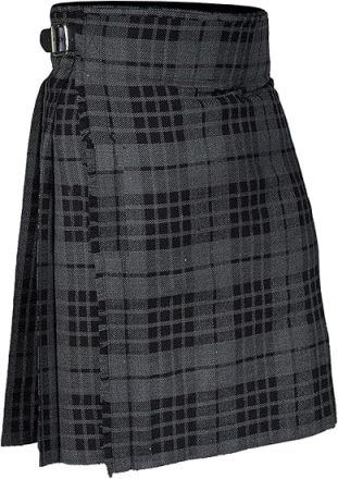 Kilt – Grey Watch Tartan | Acrylic Blend | Traditional Sett