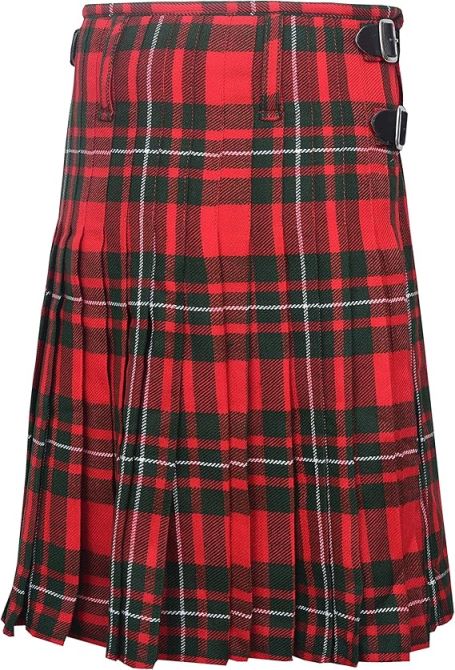 MacGregor Tartan Kilt – Acrylic Blend | Traditional Highland Dress
