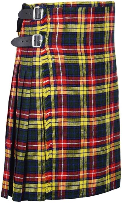 Kilt – Buchanant Tartan | Acrylic Blend | Traditional Sett