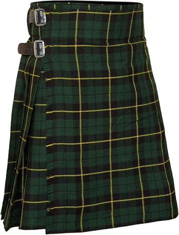 Kilt – Wallace Hunting Tartan | Acrylic Blend | Traditional Sett